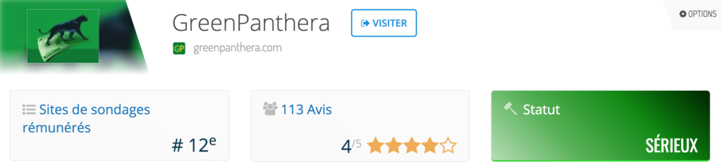 avis netbusinessrating sur greenpanthera