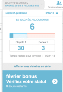 objectif quotidien swagbucks