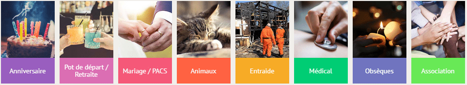 Projet cagnotte en ligne