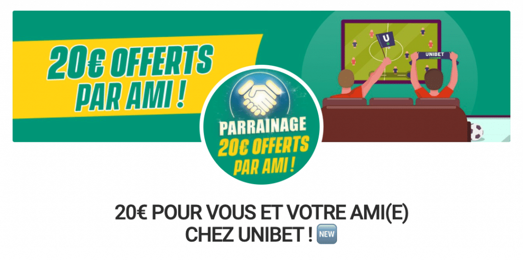 Le parrainage Unibet