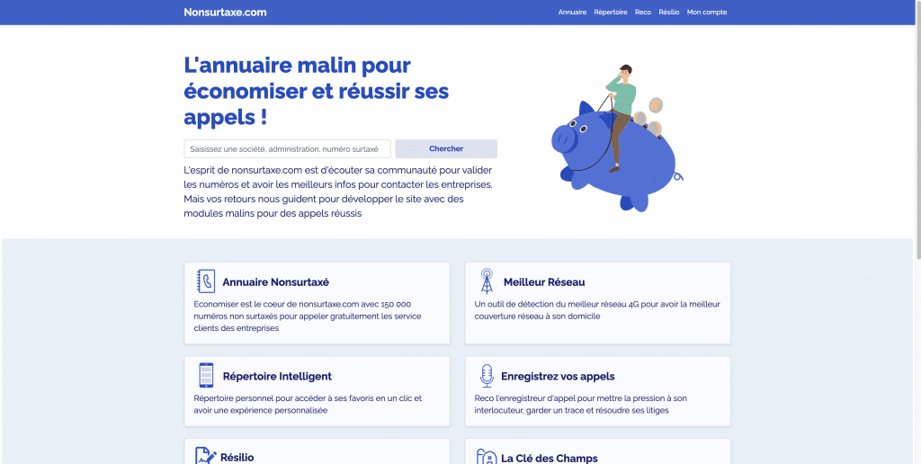 nonsurtaxe.com
