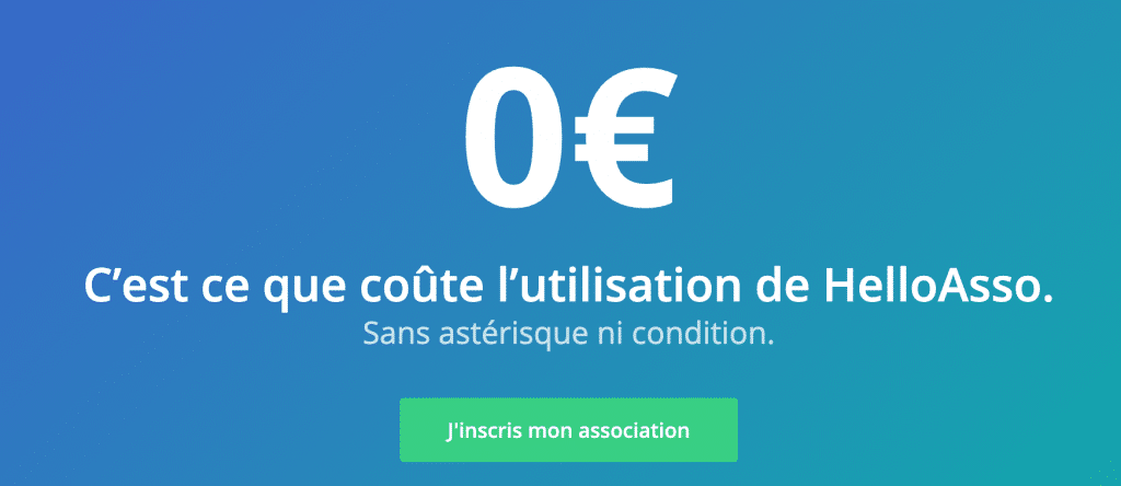 tarif helloasso