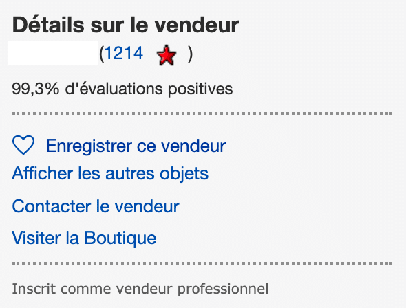 vendeur ebay