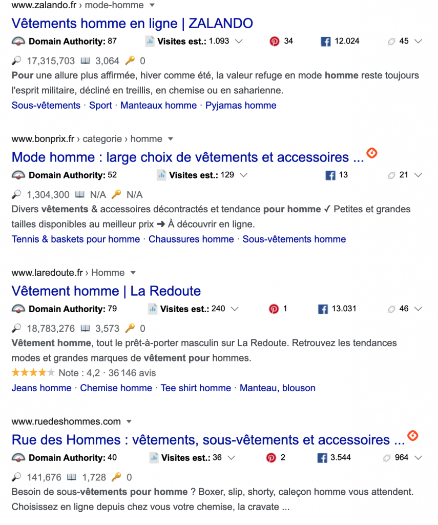 Affichage de l'icône iGraal sur Google