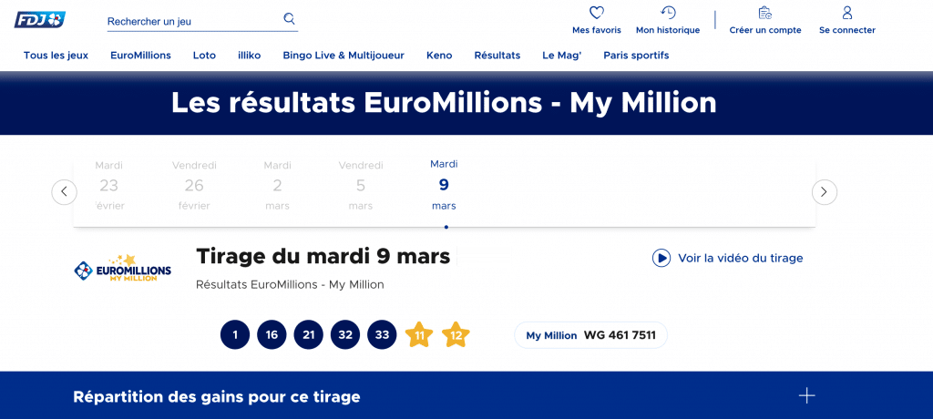 resultats euromillions