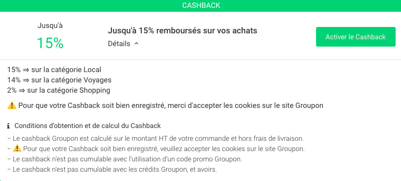 Comment profiter du cashback Widilo ?