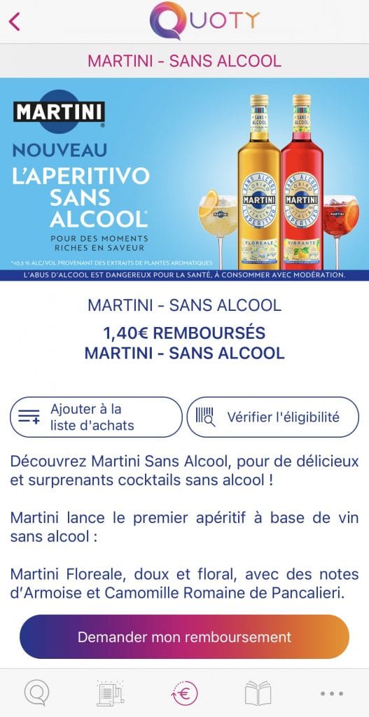 Comment se faire rembourser sur Quoty ?