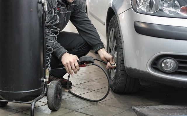 8. Choisissez vos pneus et vérifier la pression