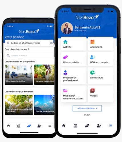 application NosRezo