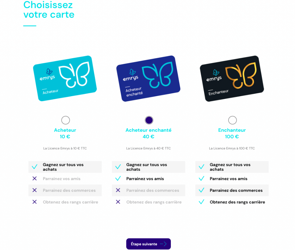 Choisir carte emrys