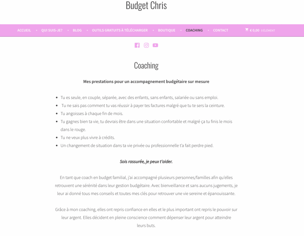 Budget Chris