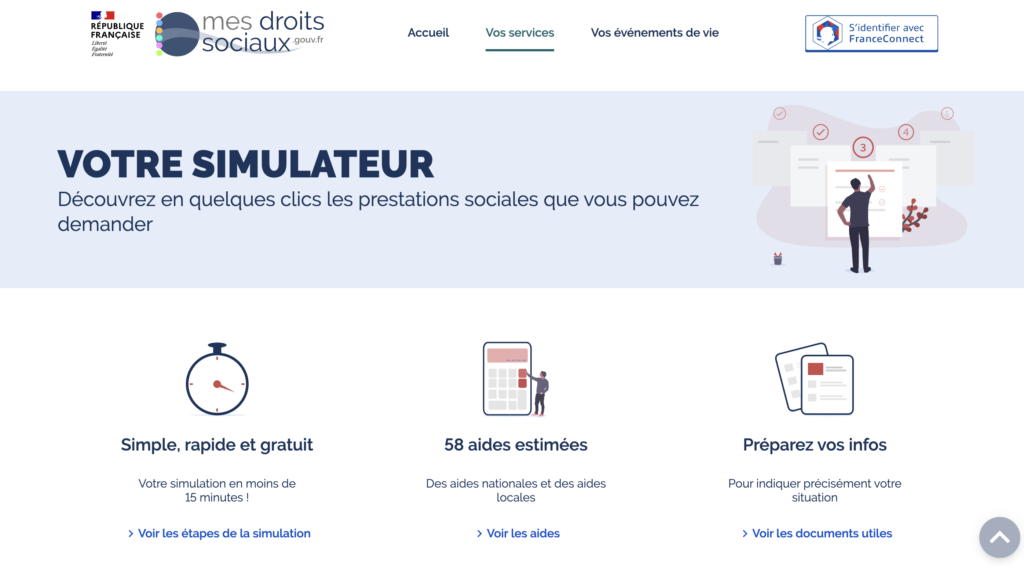 Les différentes aides sociales